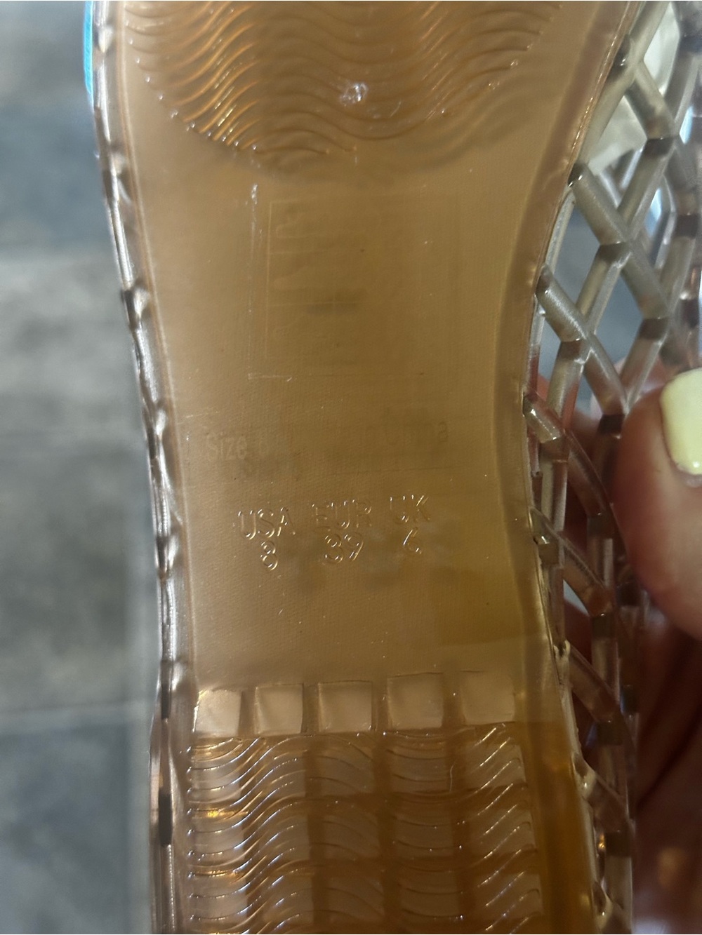 Dolce Vita Jelly Cage Flat NIB - Picture 10 of 15